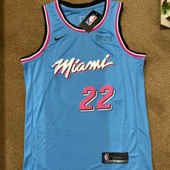 jimmy butler blue heat jersey